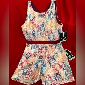 New DSG Girls Sport Bra and Shorts
